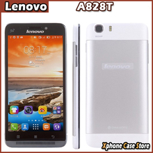 Original Lenovo A828T Smart Phone 5.0”Android 4.2 Marvell PXA1T8 Quad Core 1.2GHz RAM 1GB+ROM 8GB Phones GSM Network 1280X720