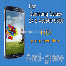 Anti Glare HD Screen Protector for Samsung galaxy S4 i9500 9500 Screen Protective Film without Retail Packaging – Free Shipping