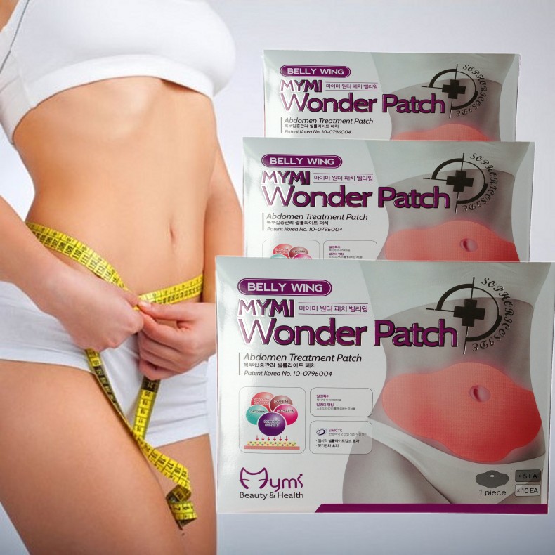 5pcs Model Favorite MYMI Wonder Belly Patch slim patch slimming products to lose weight and burn