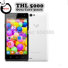 Original THL 5000 5 FHD IPS MTK6592T Octa Core Android 4 4 Phone 13MP CAM 2GB