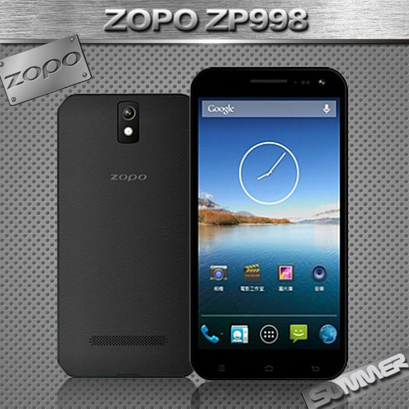 Original Zopo ZP998 Cell Phones Octa core MTK6592 Android 4 2 2G RAM 16G ROM 1