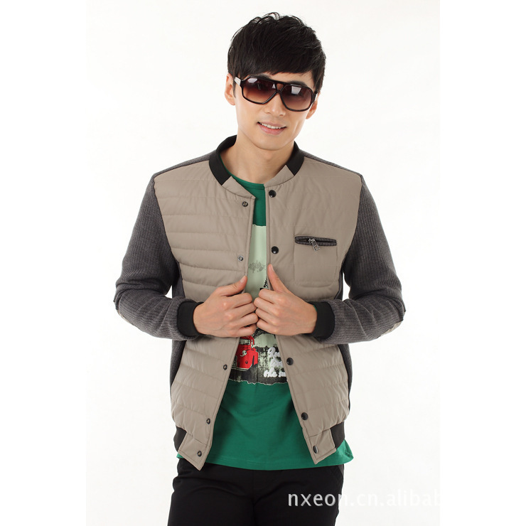 winter jackets and coats new men s Slim business casual blouson collar anorak jackets for men