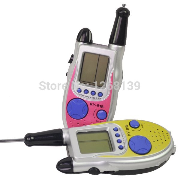 high quality New Mini 2 Way Walkie Talkies Twin Set Radios Game Interphone Kid Toy gift