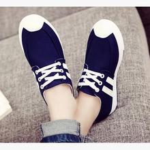 2014 new authentic Korean version of breathable canvas shoes lazy shoes, flat casual shoes to help low