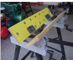 Multi-function folding woodworking bench fitter DIY woodworking tools ...