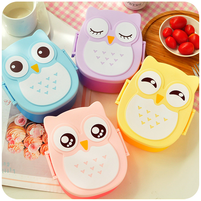 Fashion-Cute-OWL-Japanese-Bento-Lunch-Bo