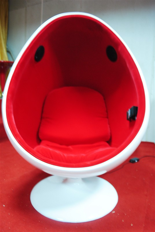 Sound oval fiberglass chairs tip ball chair ball chair egg 