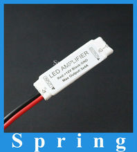 1pc/Lot 12V Ultra Slim Mini Portable RGB Led Strip Amplifier Repeater for RGB 5050/3528 SMD led strip