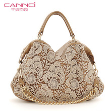 Genuine leather vintage lace women’s handbag fashion handbag fashion first layer of cowhide women’s bag