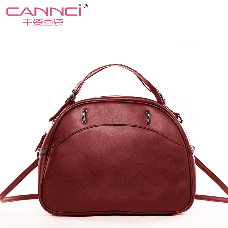 Cannci 2014 vintage cowhide handbag shaping women s handbag fashionable casual shoulder bag
