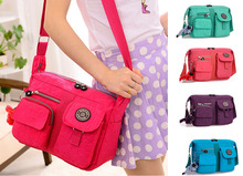 2014 New Kip Brand candy color bag female leisure kip messenger bags for women’s waterproof nylon shoulder bags