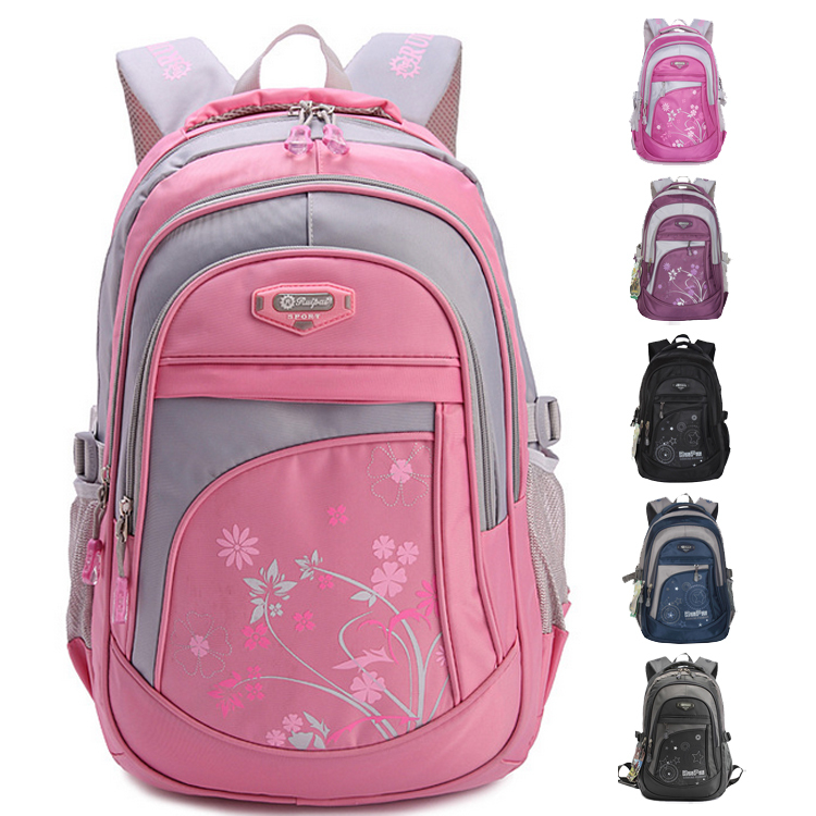 School+Bags+Teenage+Girls Floral Printing School Bag Backpack For Girls Boys Teenagers Cute ...