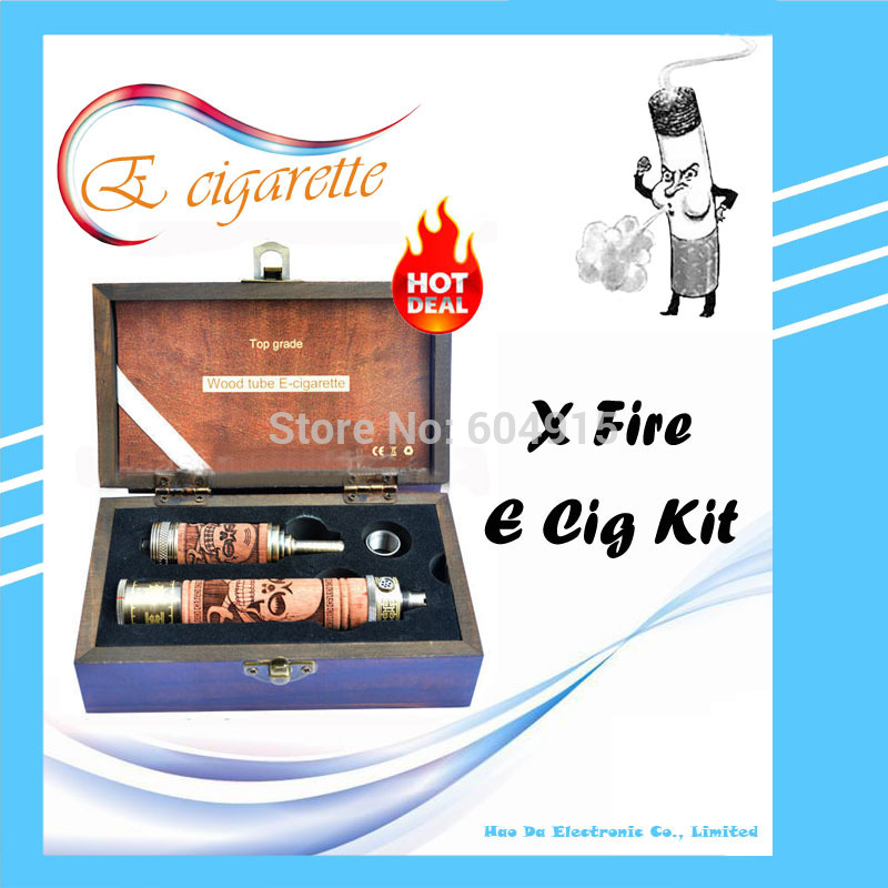 E E x 1100mah + Wooden e-cig kits