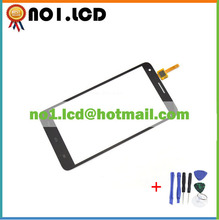 New Black Touch Screen Digitizer Glass Replacement For Huawei Honor 3X G750 B0406 Mobile Phone Parts