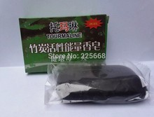 2014 New active energy bamboo Tourmaline soap For ance Face Body Beauty Healthy Care tourmaline products