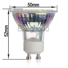 Best Price 6pcs lot GU10 3528 SMD 60 LED Pure White Warm White Spotlight Spot Lights