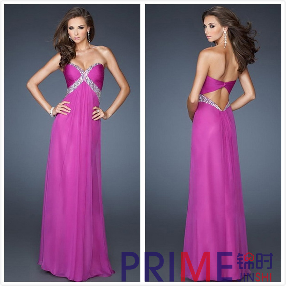 PRIME JS 2014 New Arrival A-Line Sweetheart Long Prom Dresses Fashion ...