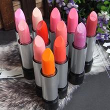 Hot Selling Sleek Glossy Lip Rouge Easy To Wear Lipstick 12 Colors Fashion Women Beauty Makeup MU-048br