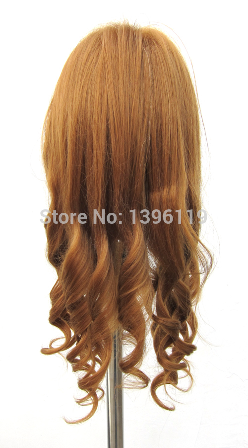 free shiping 80 real hair 22 training heads mannequin head practice head make up head
