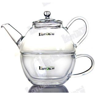 High temperature resistant glass kung fu tea pot cup set electric ceramic stove teapot