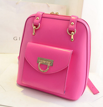 New Genuine leather  Leather backpack Single shoulder bag Multipurpose function package College Wind Backpack FREE SHIPPING