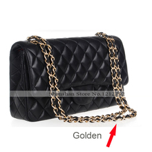High Quality 2014 Fashion Famous Brands LE Quilted Chain bag Women s Lambskin Double Flaps bag
