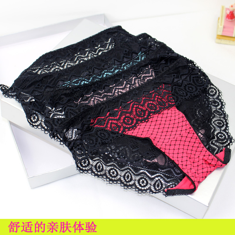 New Wholesale Free Shipping Soft And Breathable 100 Bamboo Fiber Fashion Lace Underwear Ladies Sexy Lingerie