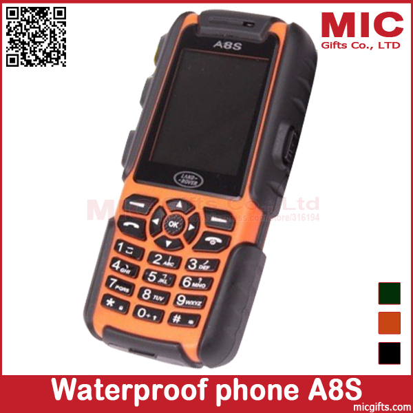 JEEP A8S TV Shockproof Dustproof Amy Outdoor Car Phone Dual Sim Luxury Metal Box Russian Keyboard