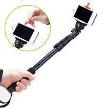 HE 2014 New Fashion Easy Lock Telescoping Extendable Handheld Monopod for Cell Phone For Camera EH