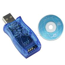 New Blue USB SIM Card Reader Writer Copy Cloner Backup Kit Sim Copier Backup for Information