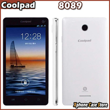 5.0 inch Original Coolpad 8089 Mobile Phone RAM 512MB + ROM 4GB Android 4.0 SC8825C Dual Core 1.0GHz Phones Dual SIM GSM Network