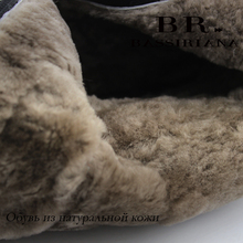 BASSIRIANA classic women s platform boots the lining is made of genuine sheepskin