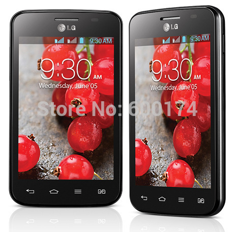 LG Optimus L4 II Dual E445 Hot sale unlocked original 3G Android SmartPhone Dual Sim Card