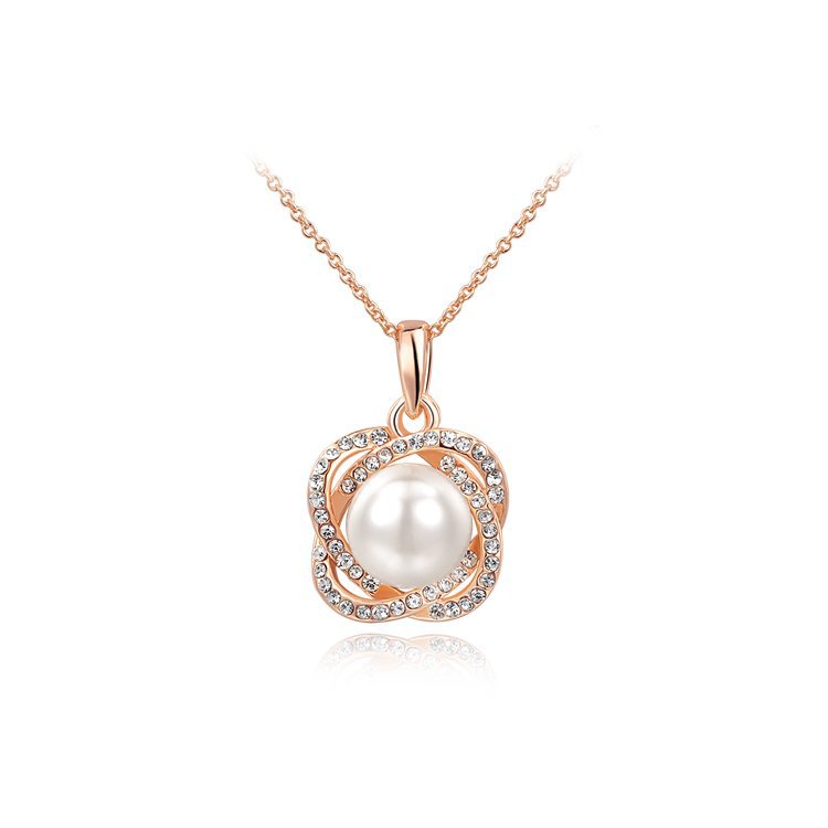 ... Jewelry-Rose-Gold-White-Gold-Filled-Small-Freshwater-Pearl-Necklaces