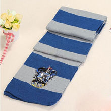 Harry Potter Scarf Scarves Gryffindor Hufflepuff Slytherin Knit Scarves Cosplay Costume Gift