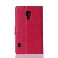 New Luxury Retro Leather Wallet Case for LG L7 II P710 P713 P715 Stand Flip Phone