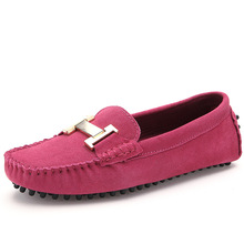 2014 Korean version of the new trend of women s leather shoes Peas shoes flat shoes