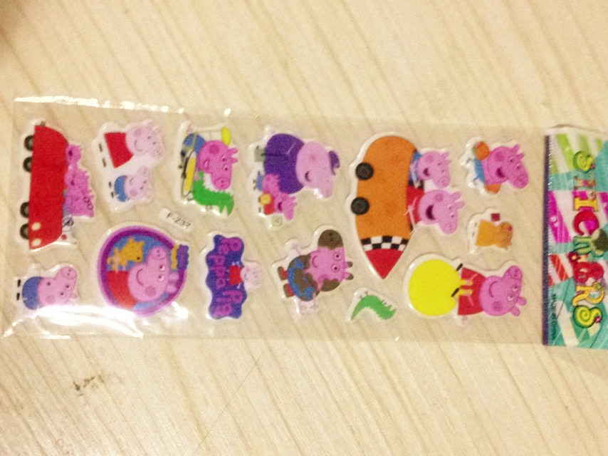 Купить 20 штук peppa свинья et0020 дизайн дети милые пухлые Наклейки ...