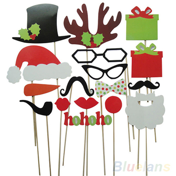Diy Photo Booth Christmas Props Diy Photo Booth Christmas Props