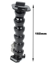 Gopro Jaws Parts 5 joint Adjustable Neck For Flex Clamp Mount go pro accessories hero 2 3 3+ plus camera