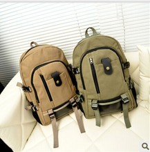 2014a new waterproof outdoor backpack real men and women canvas shoulder bag mountaineering backpack street leisure travel bags