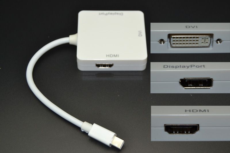 Купить Многофункциональный 3 в 1 мини-displayport dp дисплей порт dvi ...