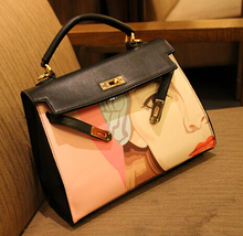 2014 new Star with retro handbag women messenger bags desigual bolsas femininas channel bag clutch shoulder