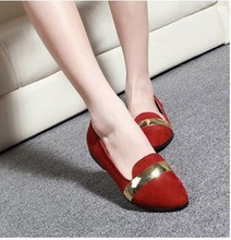 Spring Autumn Europe UK Style Hot Sale Free Ship Shoes Woman Moccasins Loafers A334