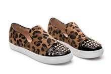 2014 korean style newly rivet casual autumn women loafers sapatos femininos hot sale free ship a349