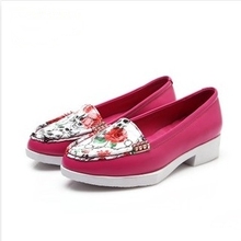 2014 spring newly arrivals women shoes Genuine leather moccasins sapatos femininos hot sale free ship a361