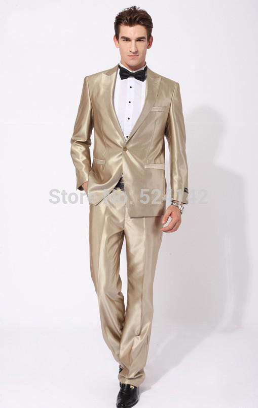 2015-Suits-NEW-Gold-Best-man-slim-Groom-Tuxedos-Men-s-Wedding-Dress ...