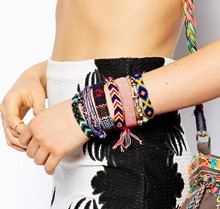 New fashion jewelry Bohemian style Weave charm friendship bracelet for women girl lovers’ B3098