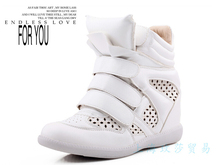 Summer Women Isabel Marant Genuine Leather Size 34 42 high boots White hollow Ventilation Shoes Height