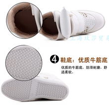 Summer Women Isabel Marant Genuine Leather Size 34 42 high boots White hollow Ventilation Shoes Height